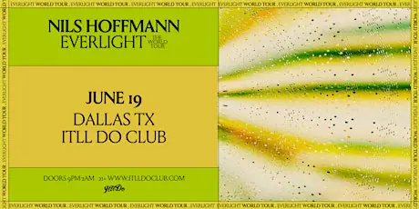 Nils Hoffmann at It'll Do Club