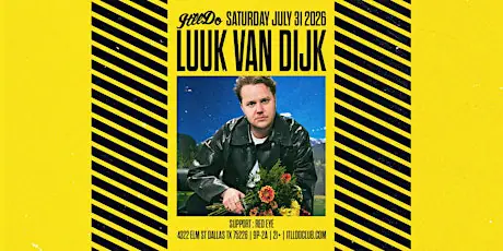 Luuk Van Dijk at It'll Do Club