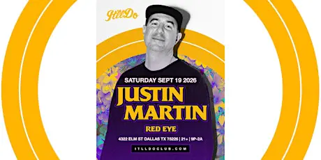 Justin Martin at It'll Do Club