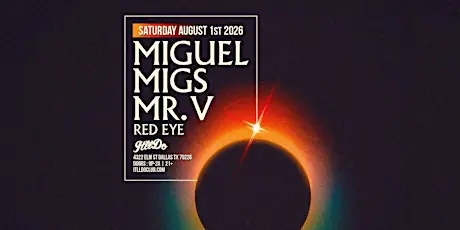 Miguel Migs at It'll Do Club flyer for It'll Do at It'll Do Club