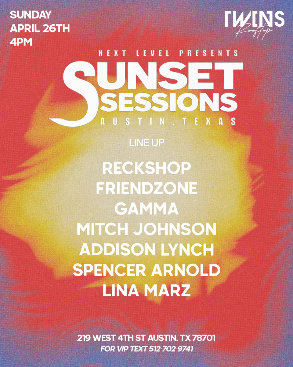 SUNSET SESSIONS 4.26