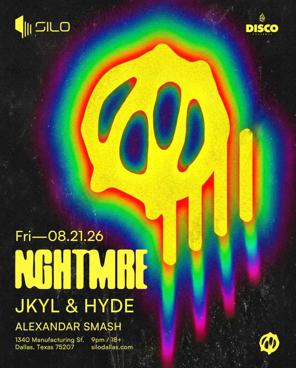 NGHTMRE flyer for Silo at SILO Dallas