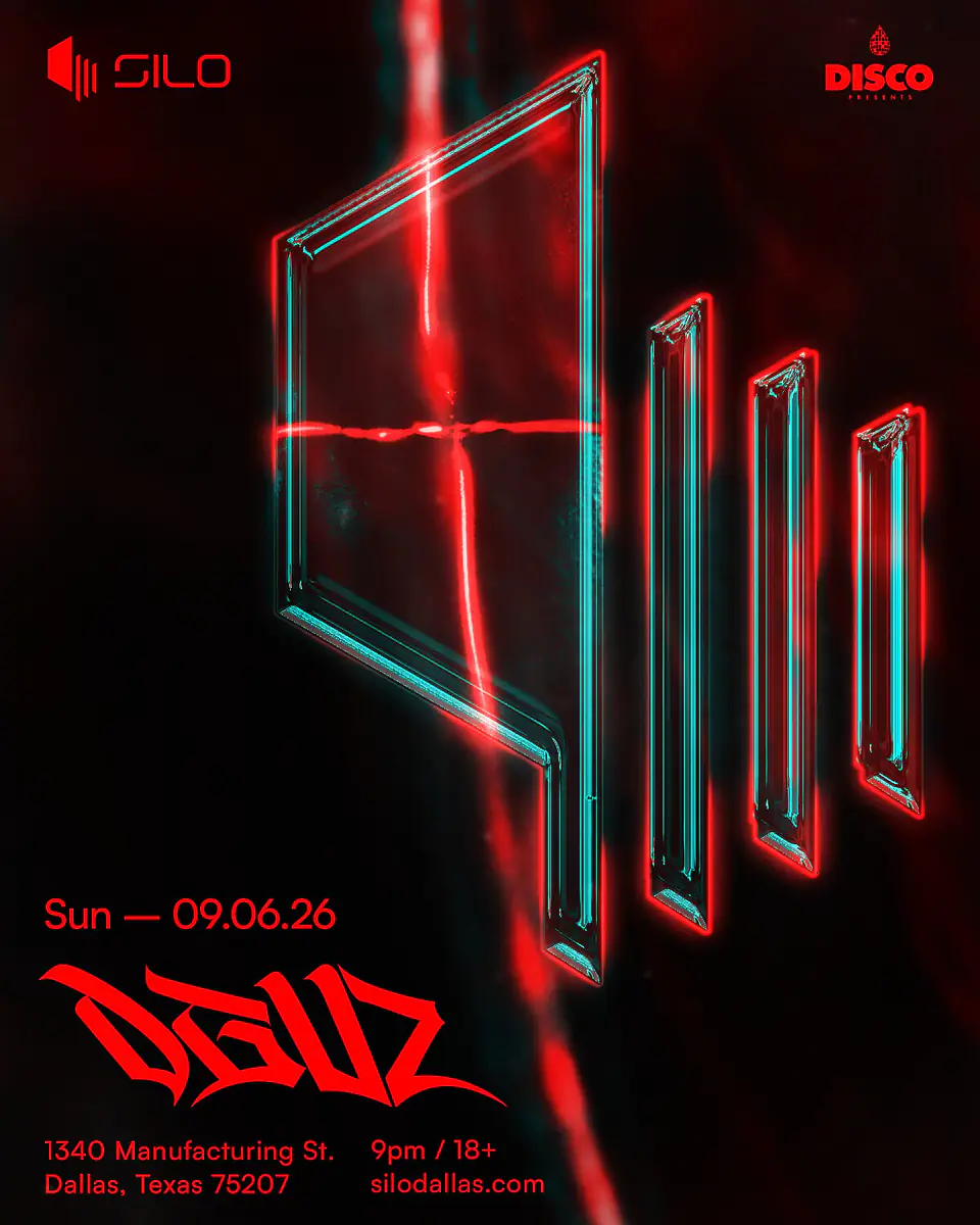 OGUZ flyer for Silo at SILO Dallas