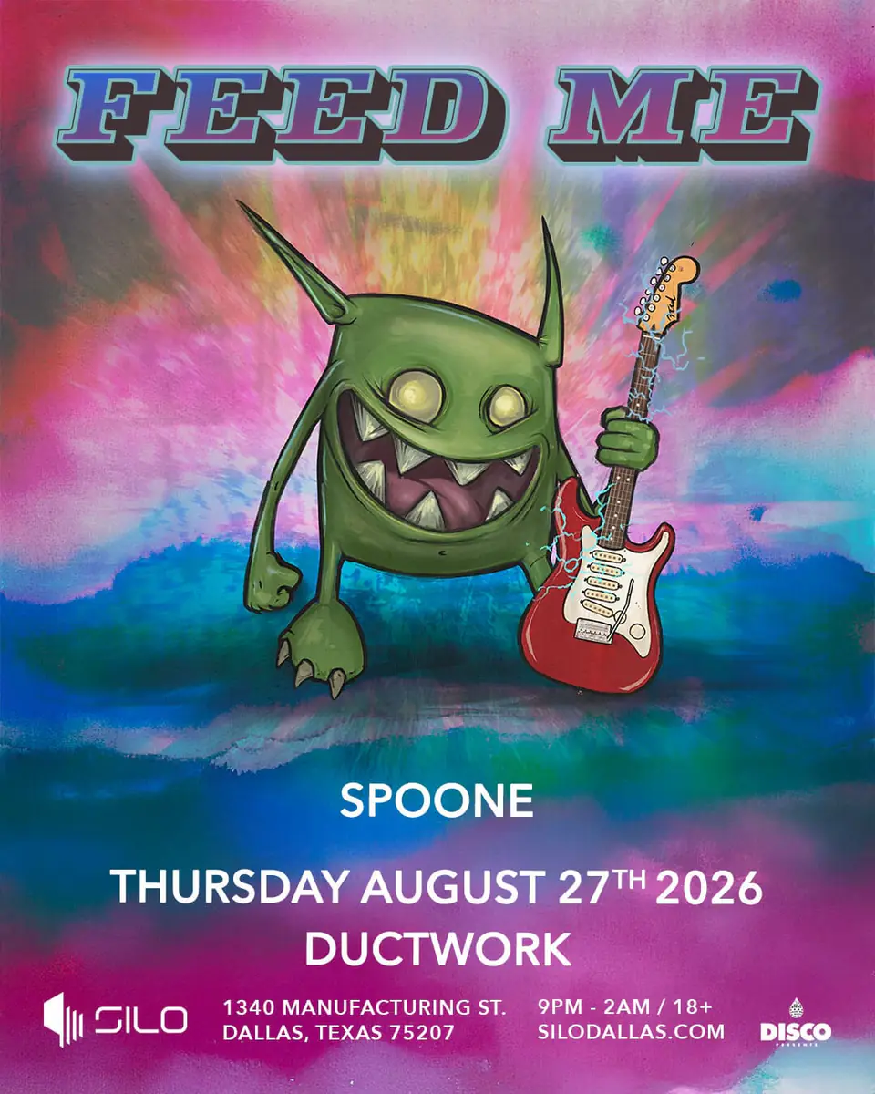 Feed Me flyer for Silo at Ductwork at SILO Dallas
