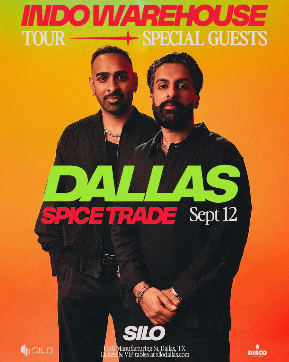 Indo Warehouse flyer for Silo at SILO Dallas
