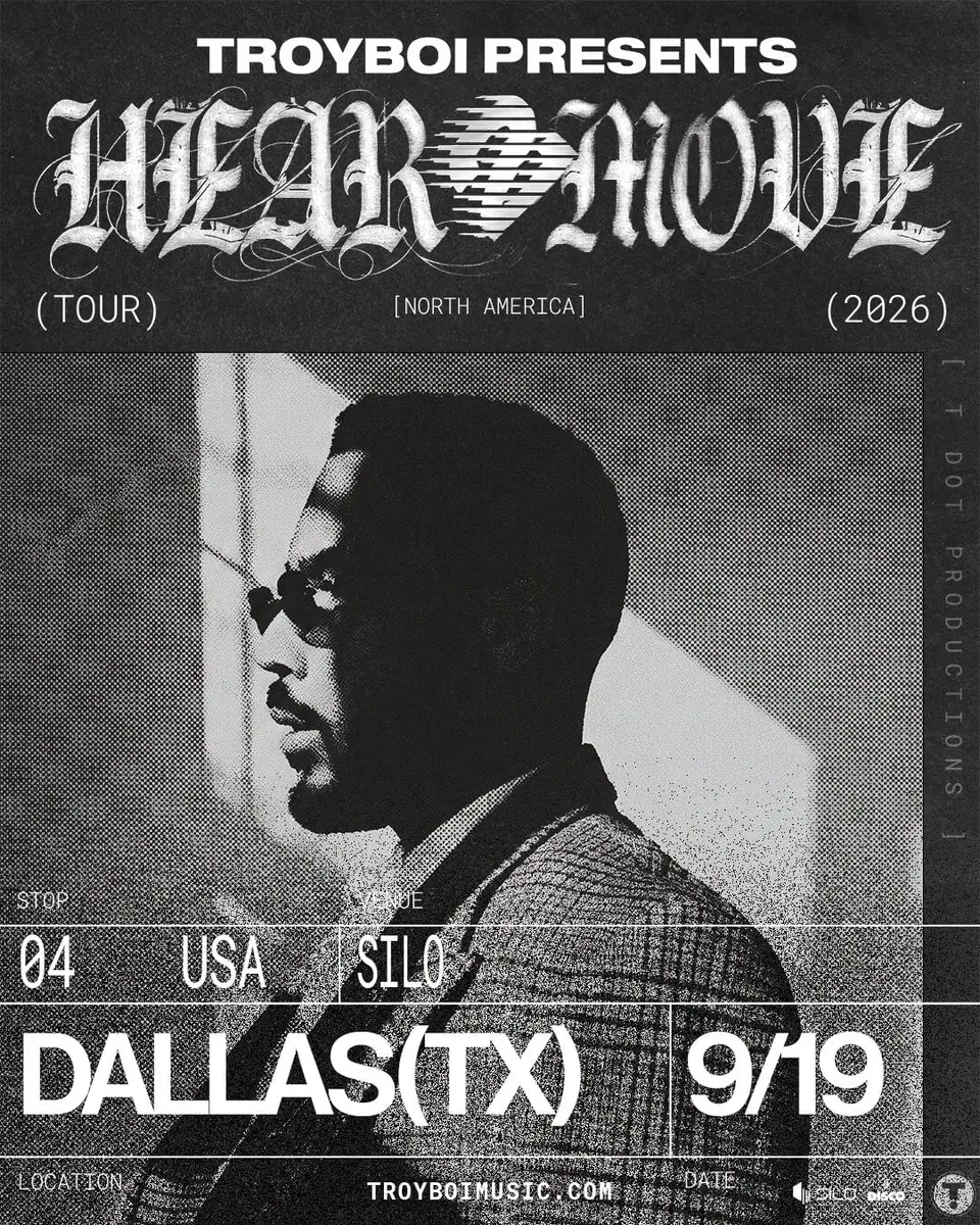 TroyBoi flyer for Silo at SILO Dallas