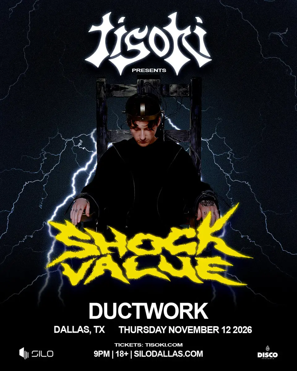 Tisoki flyer for Silo at Ductwork at SILO Dallas