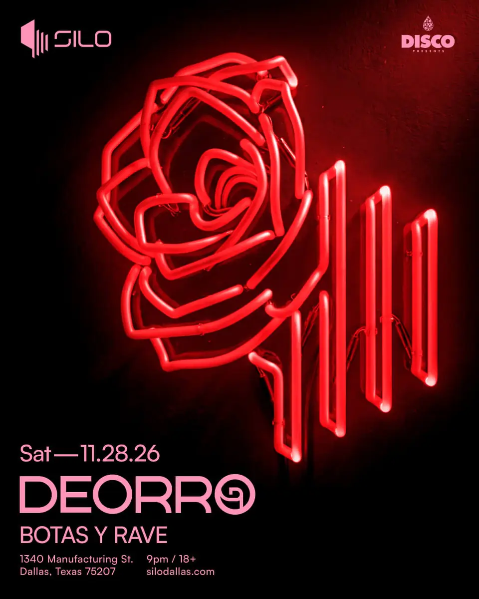 Deorro flyer for Silo at SILO Dallas
