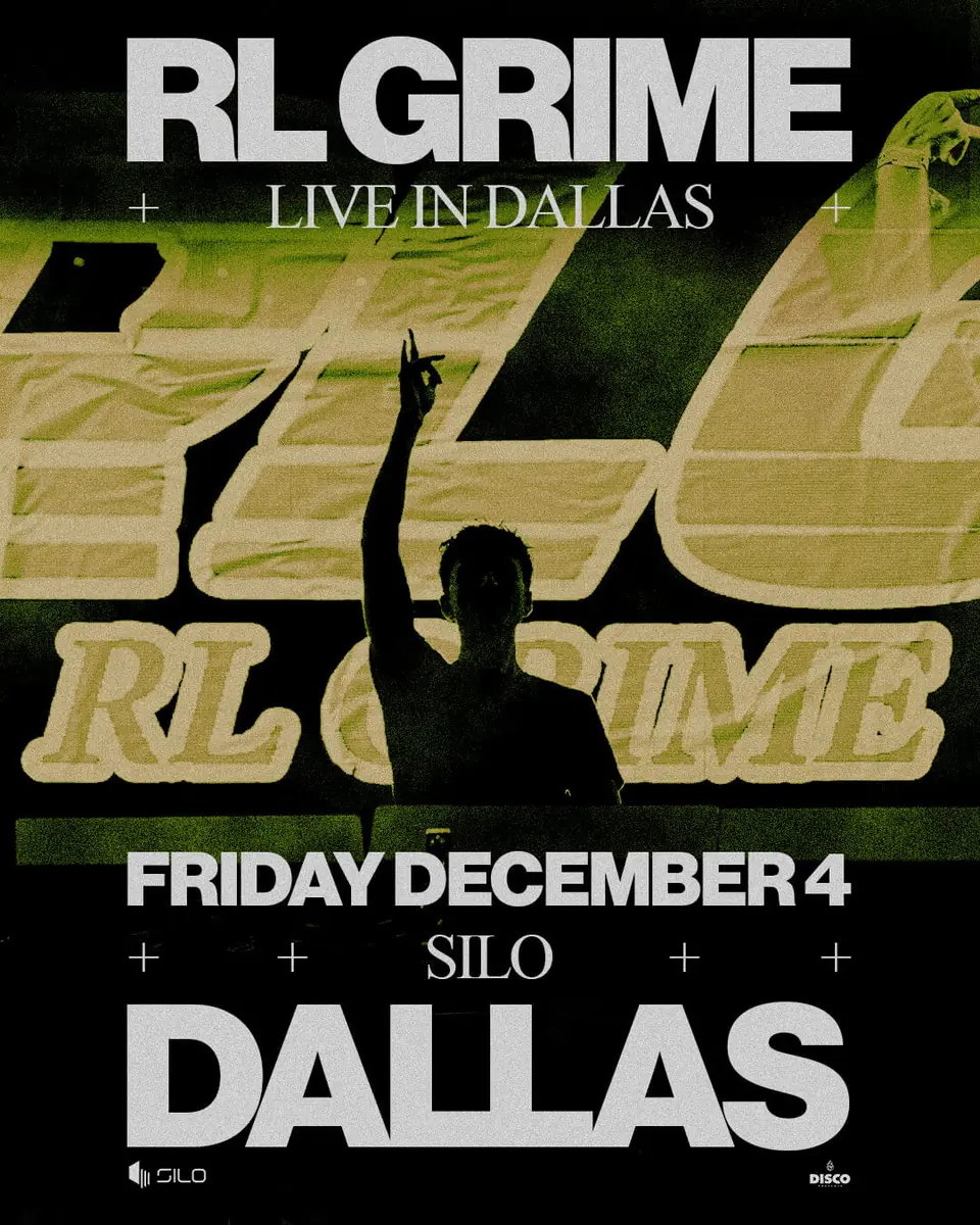 RL Grime flyer for Silo at SILO Dallas