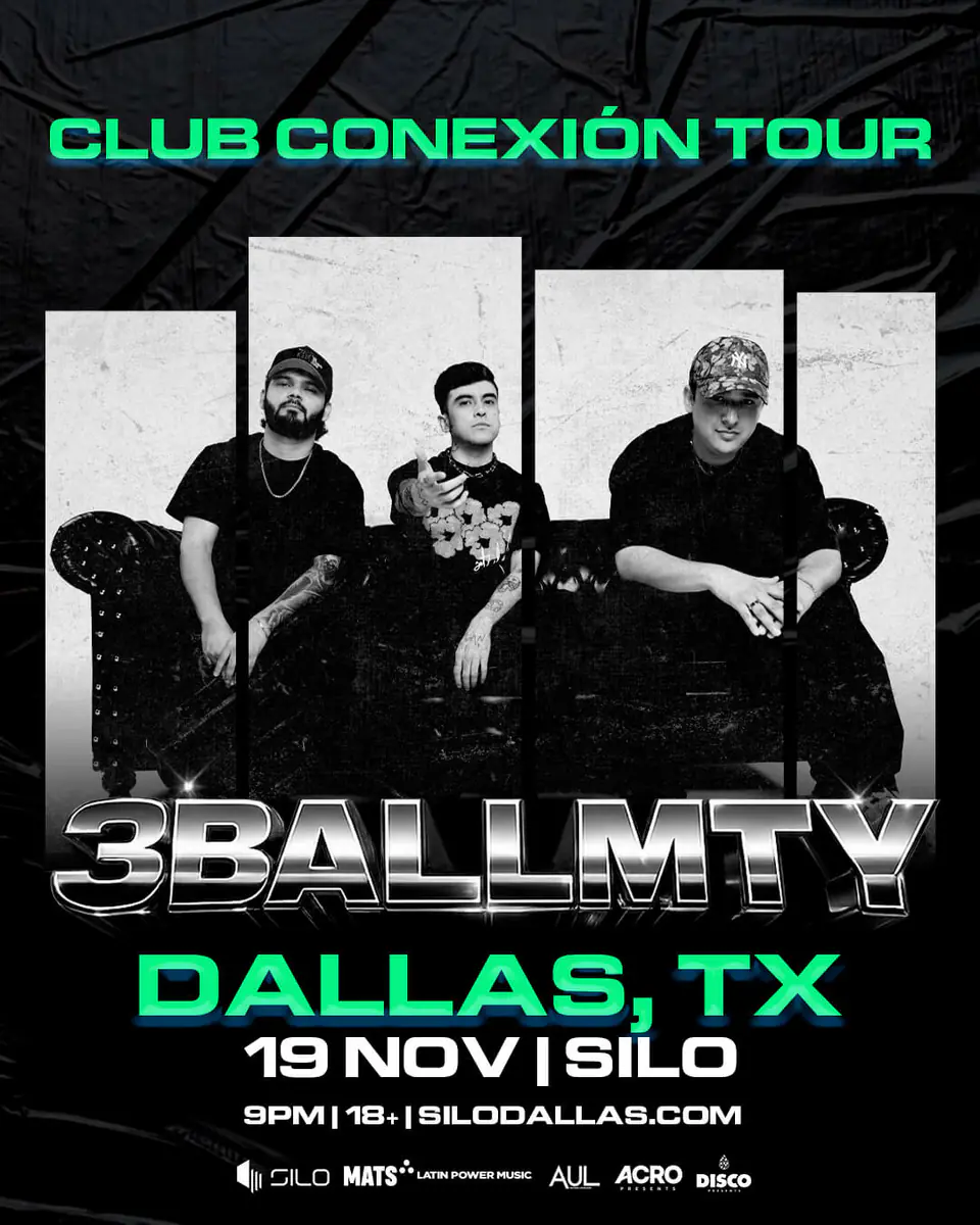 3BallMTY flyer for Silo at SILO Dallas