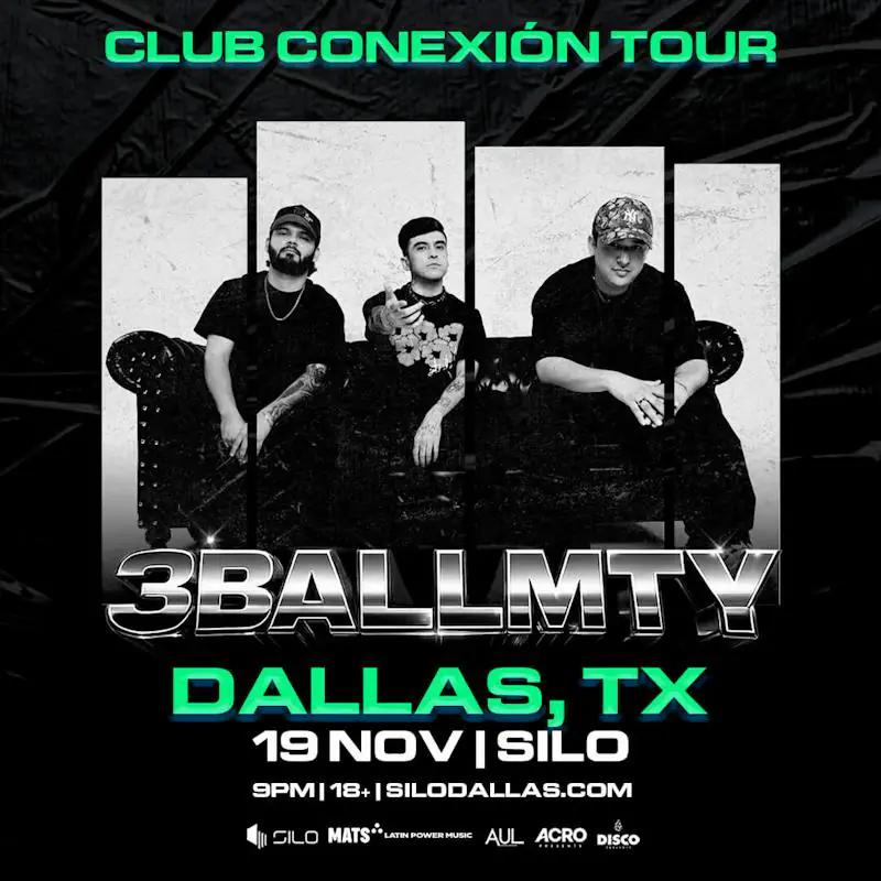 3BallMTY flyer for Silo at SILO Dallas