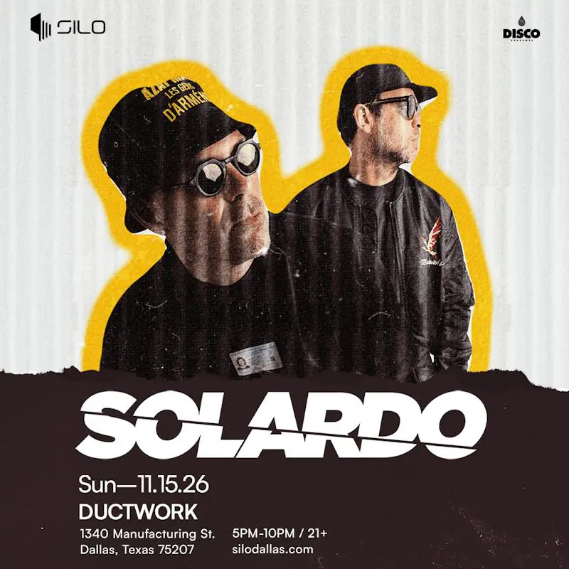 Solardo flyer for Silo at Ductwork at SILO Dallas