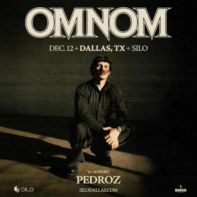 OMNOM flyer for Silo at SILO Dallas