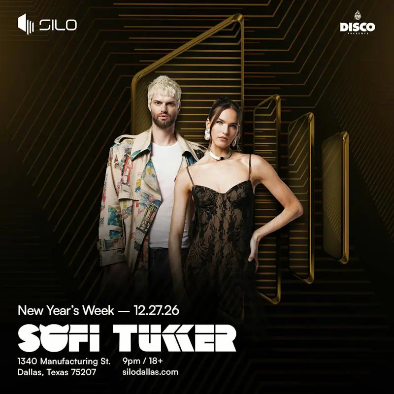 SOFI TUKKER flyer for Silo at SILO Dallas