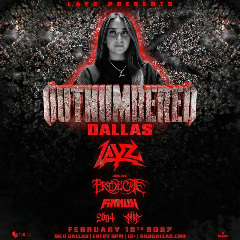 LAYZ flyer for Silo at SILO Dallas