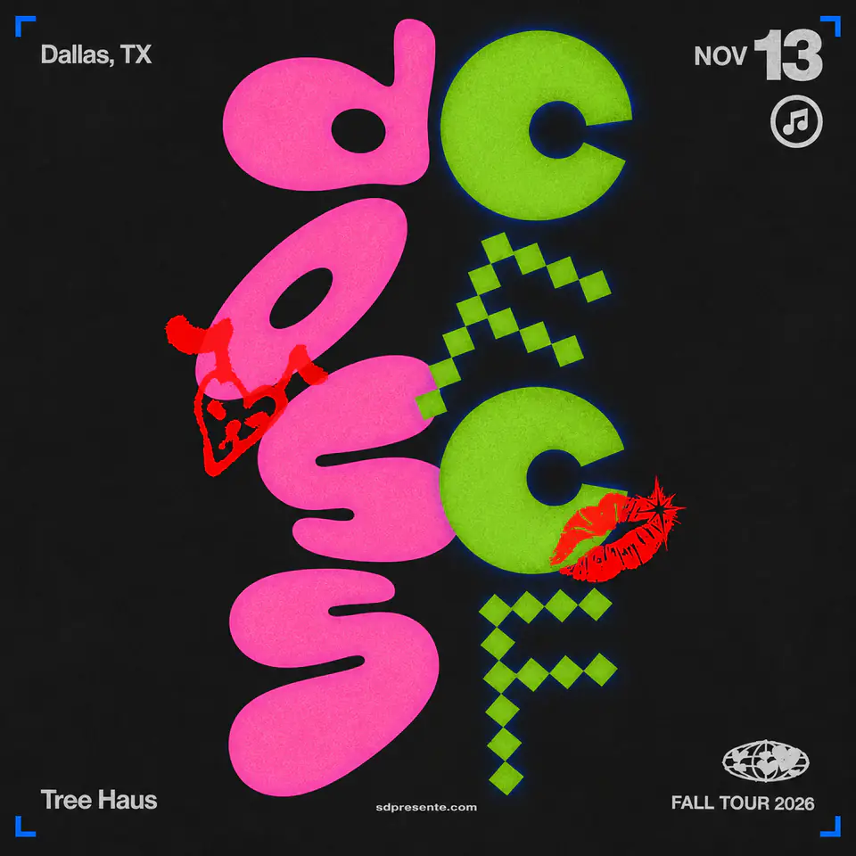CFCF & Doss at Tree Haus 11.13.26 flyer for Tree Haus at CTRL Room Dallas
