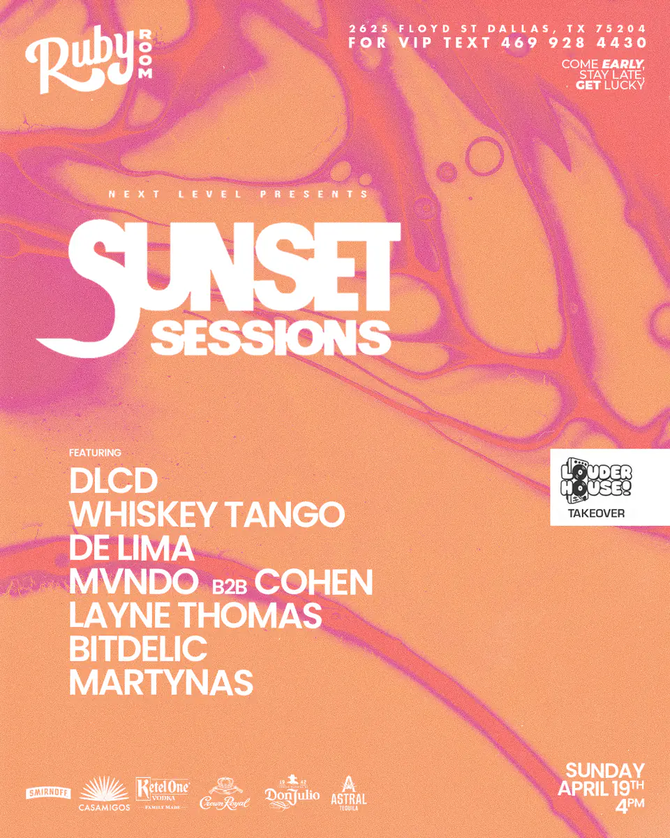 SUNSET SESSIONS - 4.19