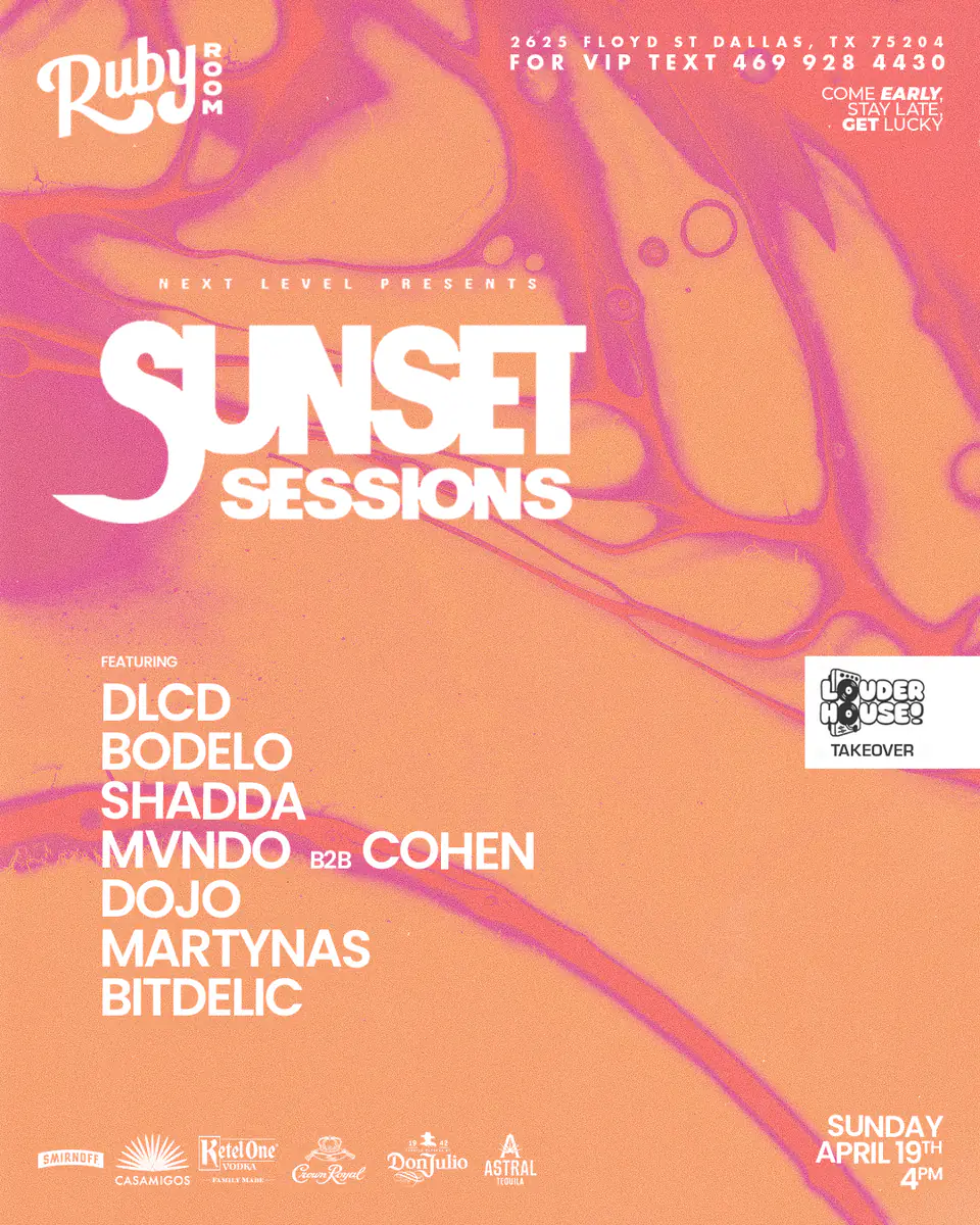 SUNSET SESSIONS - 4.19