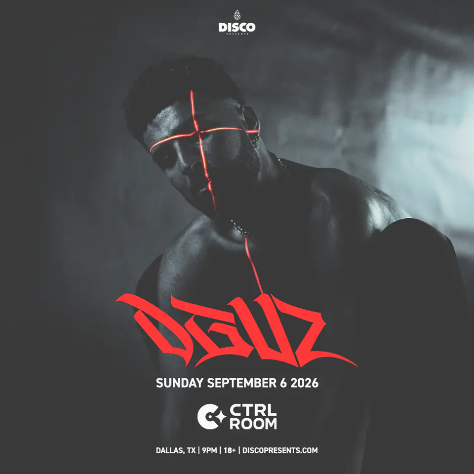 OGUZ at CTRL Room 9.6.26 flyer for CTRL Room at CTRL Room Dallas