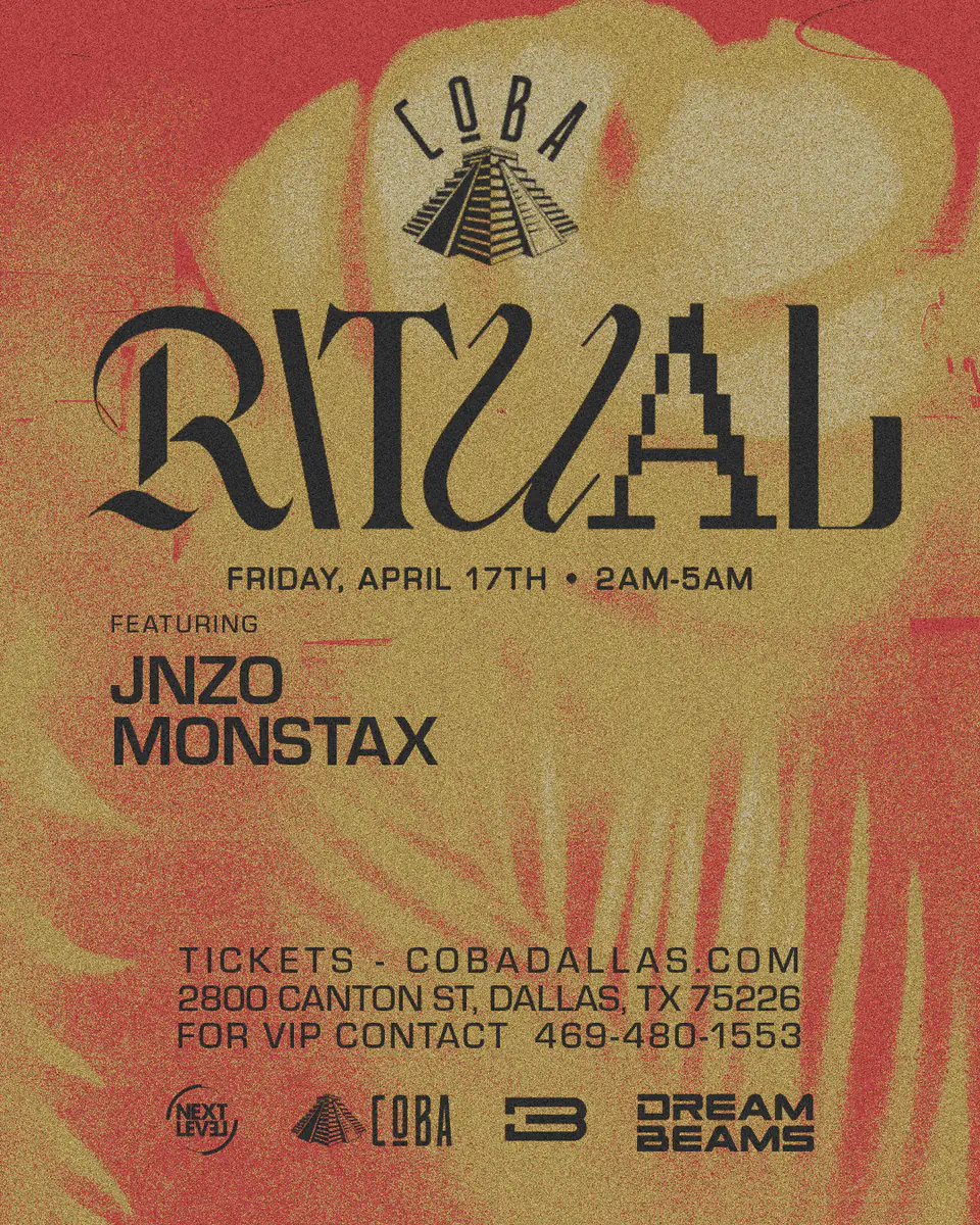 RITUAL Fridays at Coba 4.17