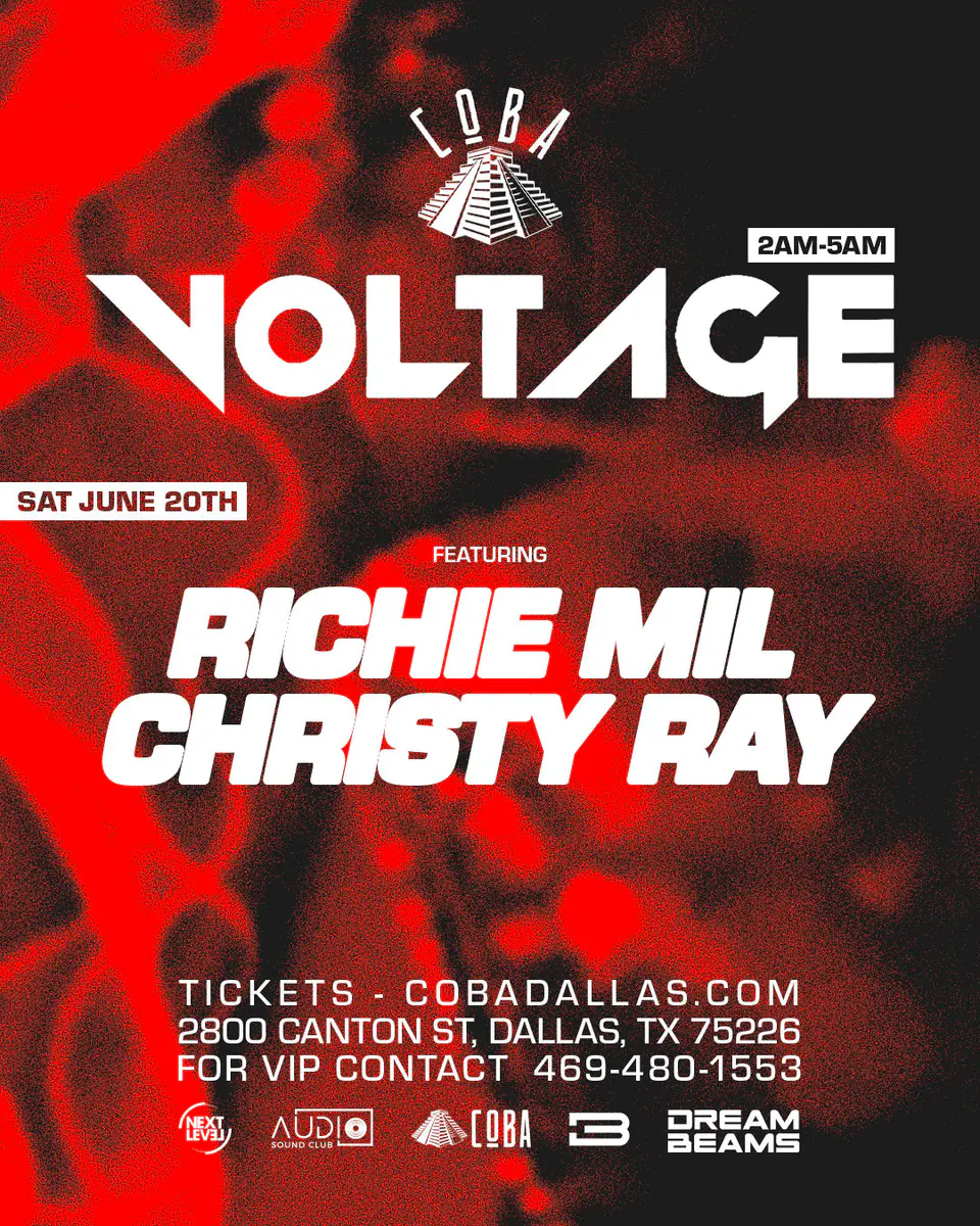 VOLTAGE Saturdays at Coba 6.20
