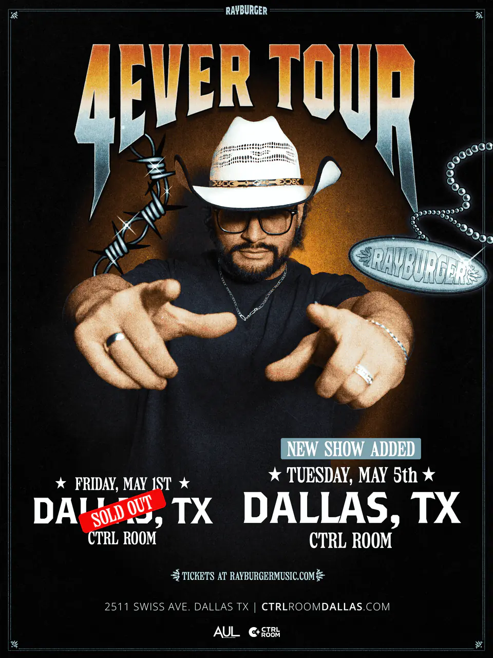 RayBurger at CTRL Room 5.1.26 (SOLD OUT)