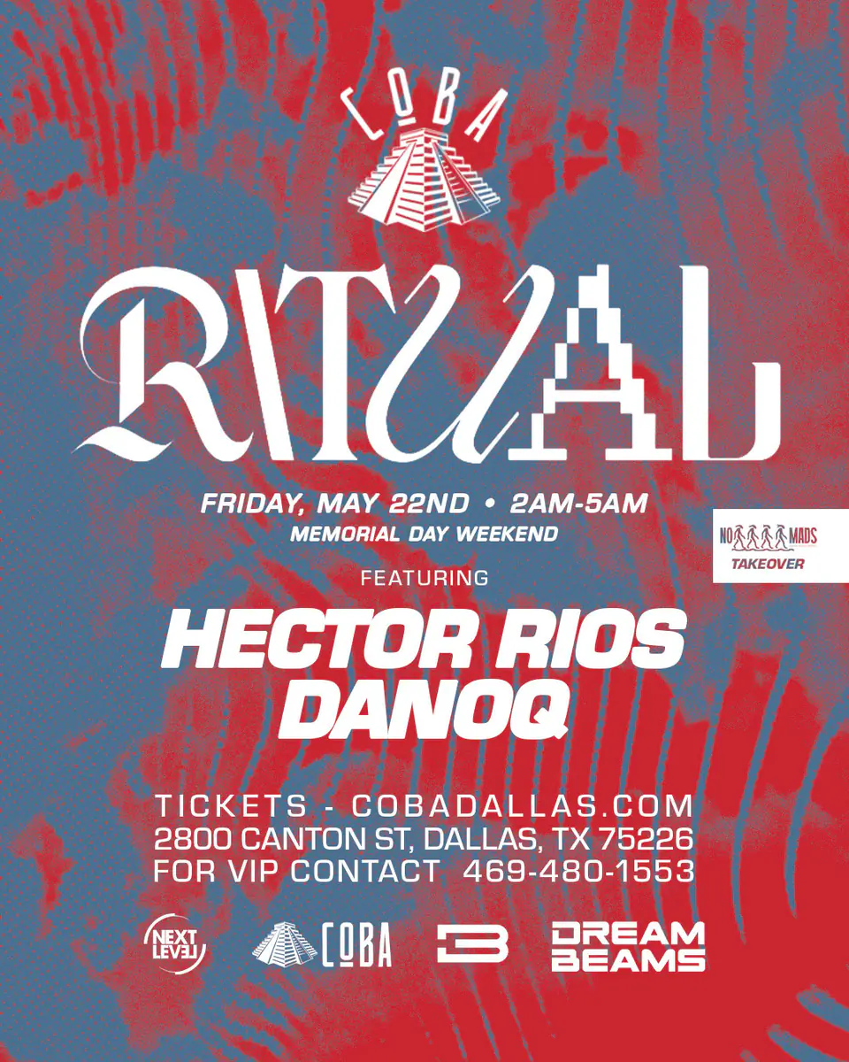 RITUAL Fridays at Coba 5.22
