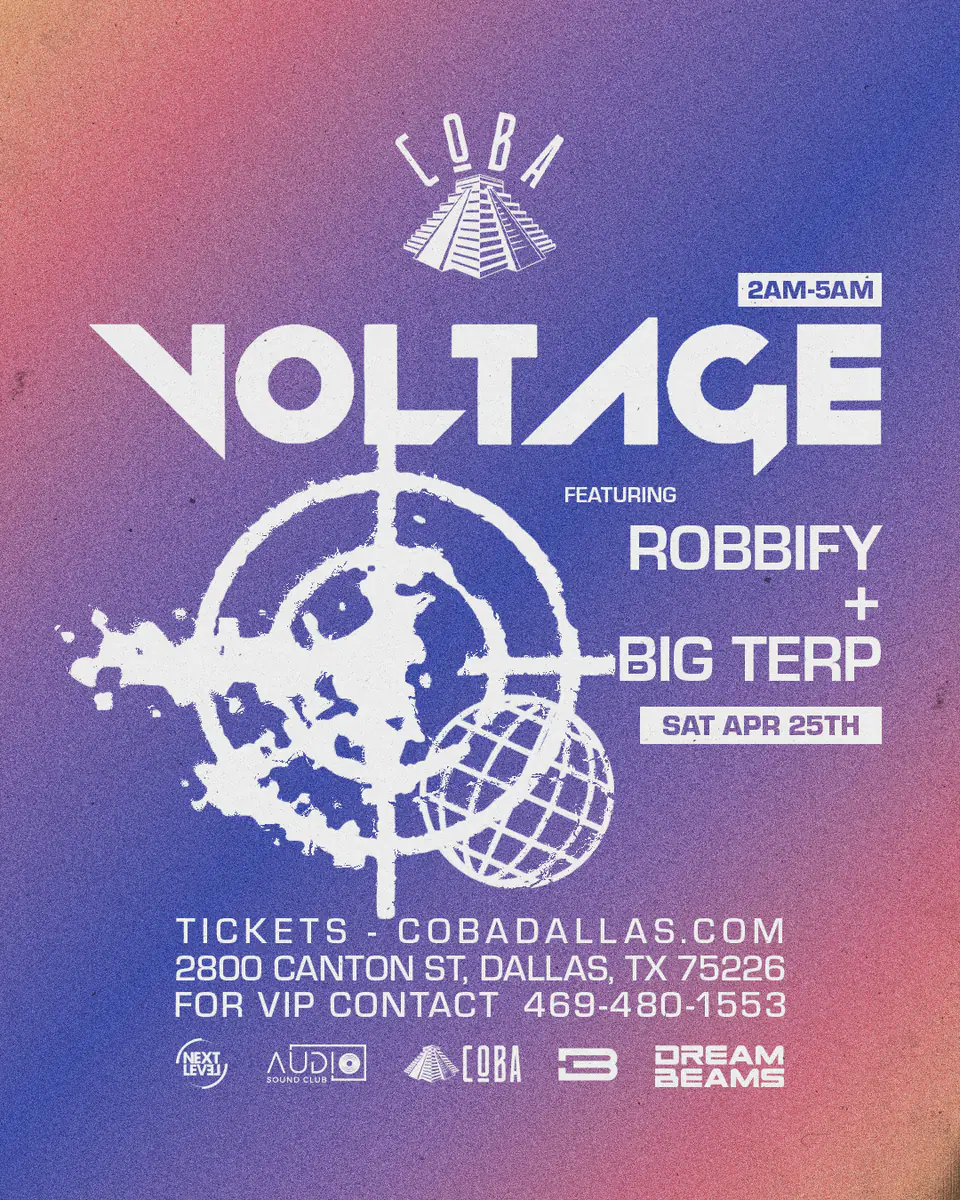 VOLTAGE Saturdays at Coba (4.25 Festival After Hours)